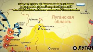 preview picture of video 'Der Krieg im Osten der Ukraine   das militärische Kräfteverhältnis'