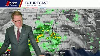 LIVE at 6: Tracking out this evening's storms and what to expect for the rest of the week