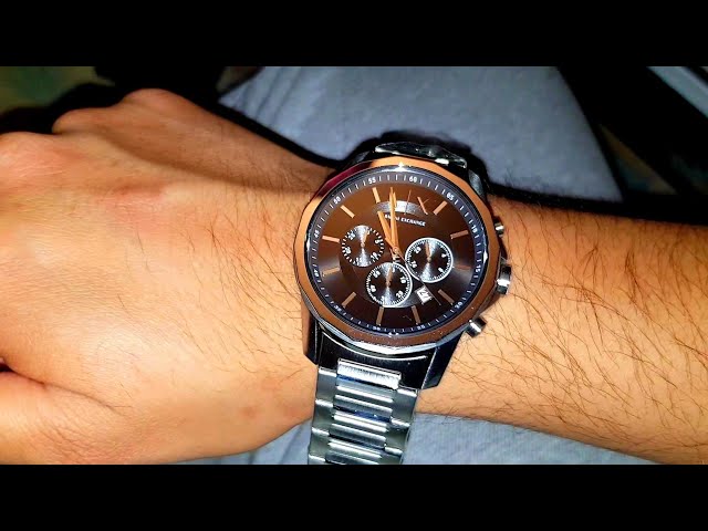 ساعة أرماني إكستشينج بانكس كوارتز رجالية - AX1765