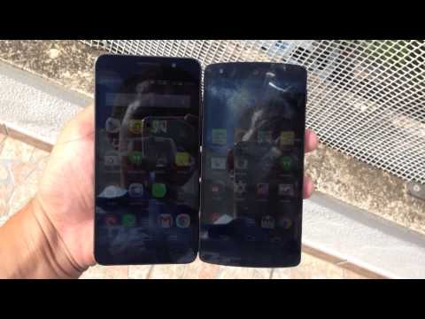 Pantalla Huawei Honor 6 VS Nexus 5
