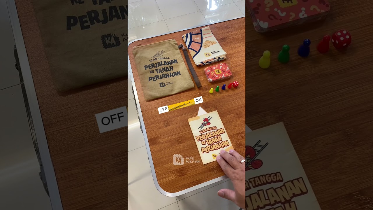 Udah pernah main ular tangga Alkitab seperti ini?