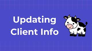 Ask Double: Updating Client Information