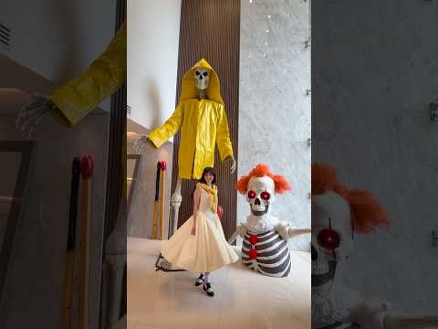 Decoración de Pennywise🎈🤡 #pennywise #it #halloween #decoracion #manualidades