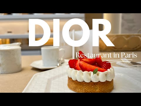 ???????? Wow Dior just opened a restaurant in Paris !