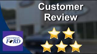 Toothman Ford Grafton Superb Five Star Review by Jackie W.