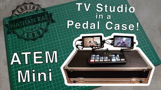 Video thumbnail for Build a Studio in a Pedal Case - ATEM Mini and ATEM Mini Pro by Nathan Rae