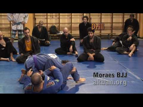 Mount to juji gatame to omopalata drill - Alan Moraes BJJ in Akban