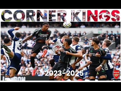 All Arsenal Corner Goals 2023-2025 | Set Piece Masterclass!