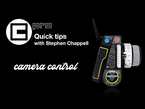 cPRO quick tips by Stephen Chappell - camera control