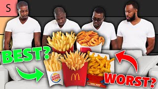 The BEST Fast Food FRIES *TIER LIST*