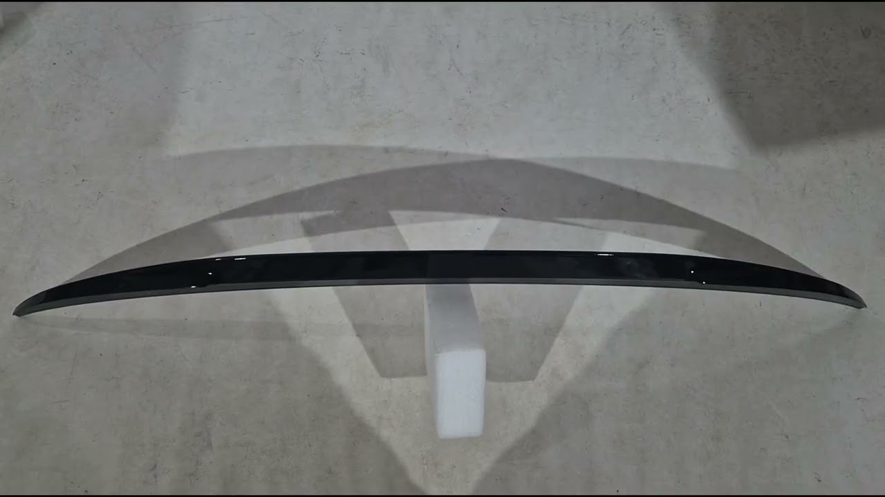BMW řada 3 F30/F31 2012–2019 Spoiler MP-Style (pro F30/F80, černý lesk) Video 1