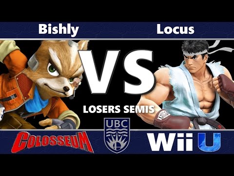 UBC Colosseum: Losers Semis - Bishly (Fox) vs UBC|Locus (Ryu)