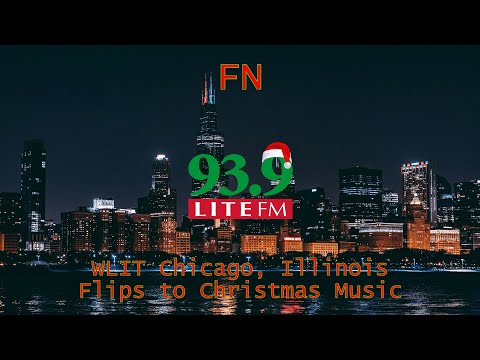 93.9 Lite-FM Flips to Christmas Music (11/4/2025)