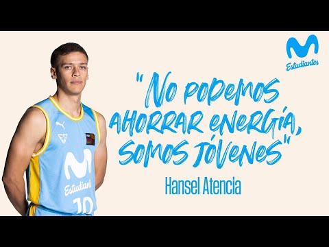 Hansel Atencia: "no podemos ahorrar energía, somos jóvenes" Previa Movistar Estudiantes-Leyma Coruña