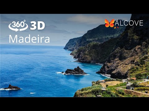 360 3D Madeira Island VR Travel, Nature Relaxation Guided Tour - Full series in Alcove on Oculus