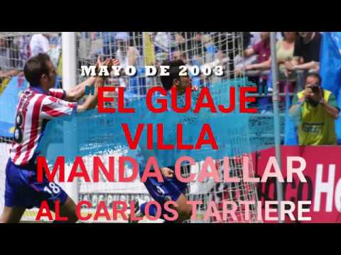 DAVID VILLA MANDA CALLAR AL TARTIERE (Oviedo-Sporting de Gijón) + DOBLETE DE LUIS ENRIQUE AL OVIEDO