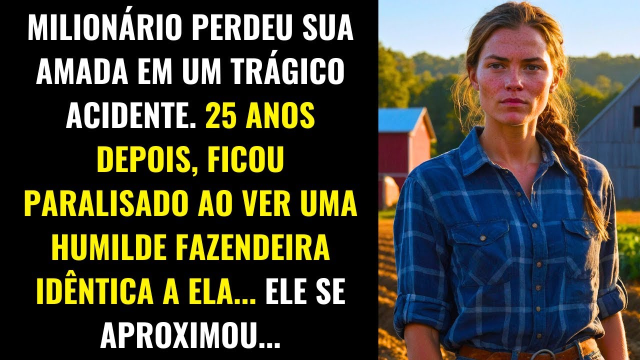 MILIONÁRIO VÊ HUMILDE FAZENDEIRA IDÊNTICA À SUA AMADA FALECIDA E FICA PARALISADO...