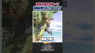 【スマブラSP】意外と皆できる神殿のぼり、神殿くぐりについて一分解説＆紹介！#スマブラsp #大乱闘スマッシュブラザーズspecial #スマブラ #あるある #小ネタ #共感