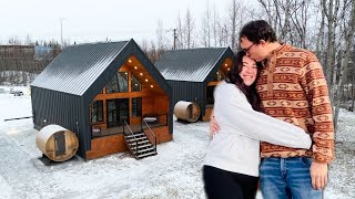 Brand New Alaska Cabins in Wasilla for Tyler’s Birthday (Stillwater Cottages)