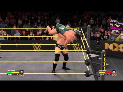 WWE 2k16 - Colin Cassady vs. Simon Gotch
