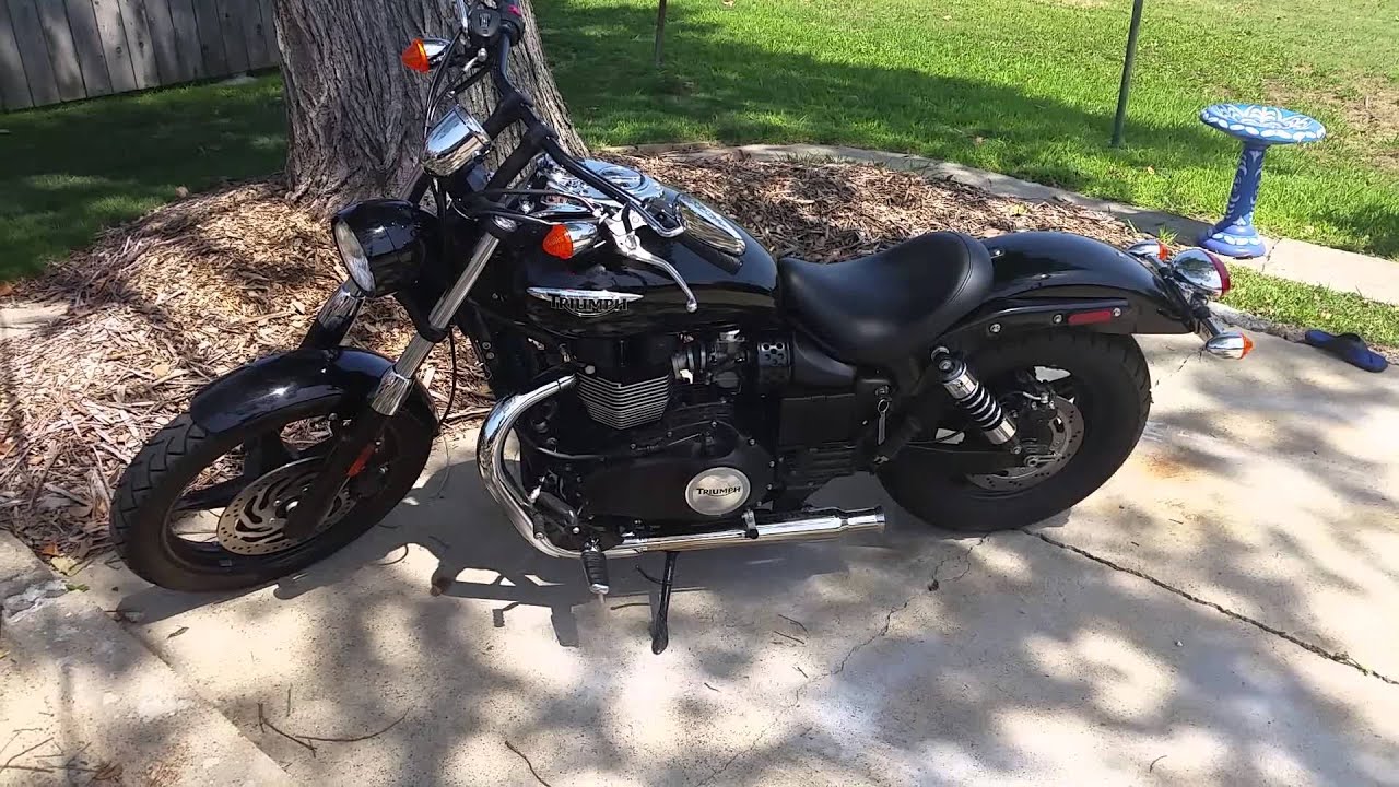 2014 Triumph Speedmaster with Cocktail Shakers
