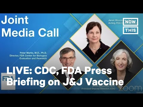 CDC & FDA Officials Discuss Calls to Pause Johnson & Johnson Vaccine Rollout | LIVE