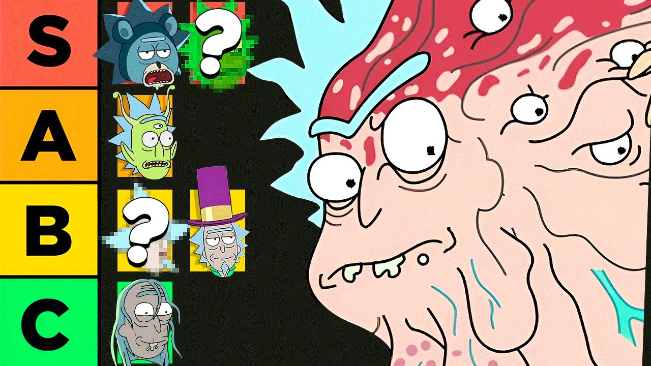 Ranking EVERY Version Of Rick from Rick and Morty!