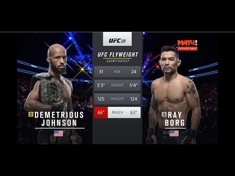 Demetrious Johnson vs Ray Borg(720p)