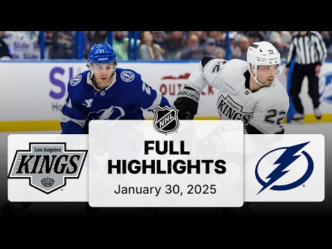 NHL Highlights | Kings vs. Lightning | January 30, 2025