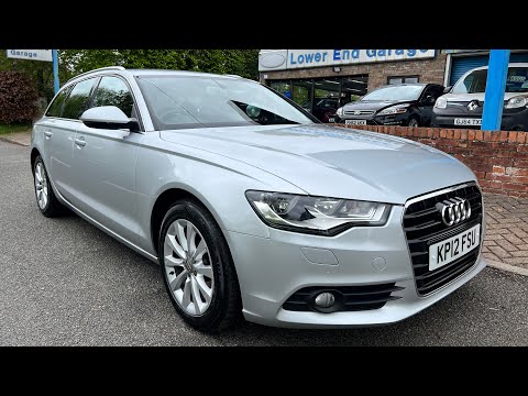 KP12FSU - 2012 Audi A6 Avant 2.0 TDI SE Silver 5dr Estate Automatic Diesel