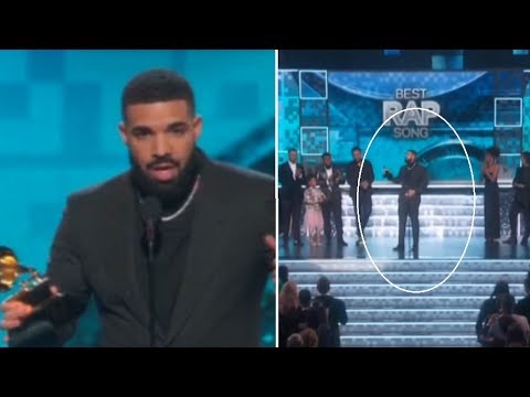 Drake Cut Off During Grammys Acceptance Speech