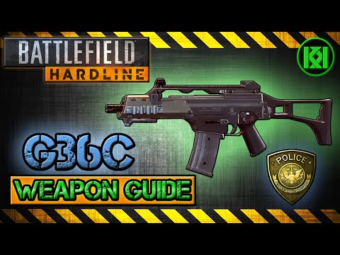 G36c Review (Gameplay) Best Gun Setup | Battlefield Hardline Weapon Guide (BFH)