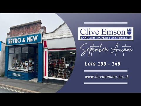 Clive Emson September Auction Lots 100 to 149