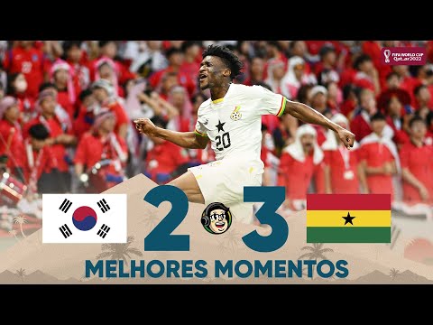 CORÉIA DO SUL 3X2 GANA