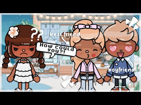 My Best Friend Is in LOVE w/ MY BOYFRIEND 💔😡 | *with voice* 🔊 | Toca Boca TikTok Roleplay
