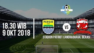 Live Streaming Indosiar Liga 1 2018, Persib Bandung Vs Madura United, Pukul 18.30 WIB