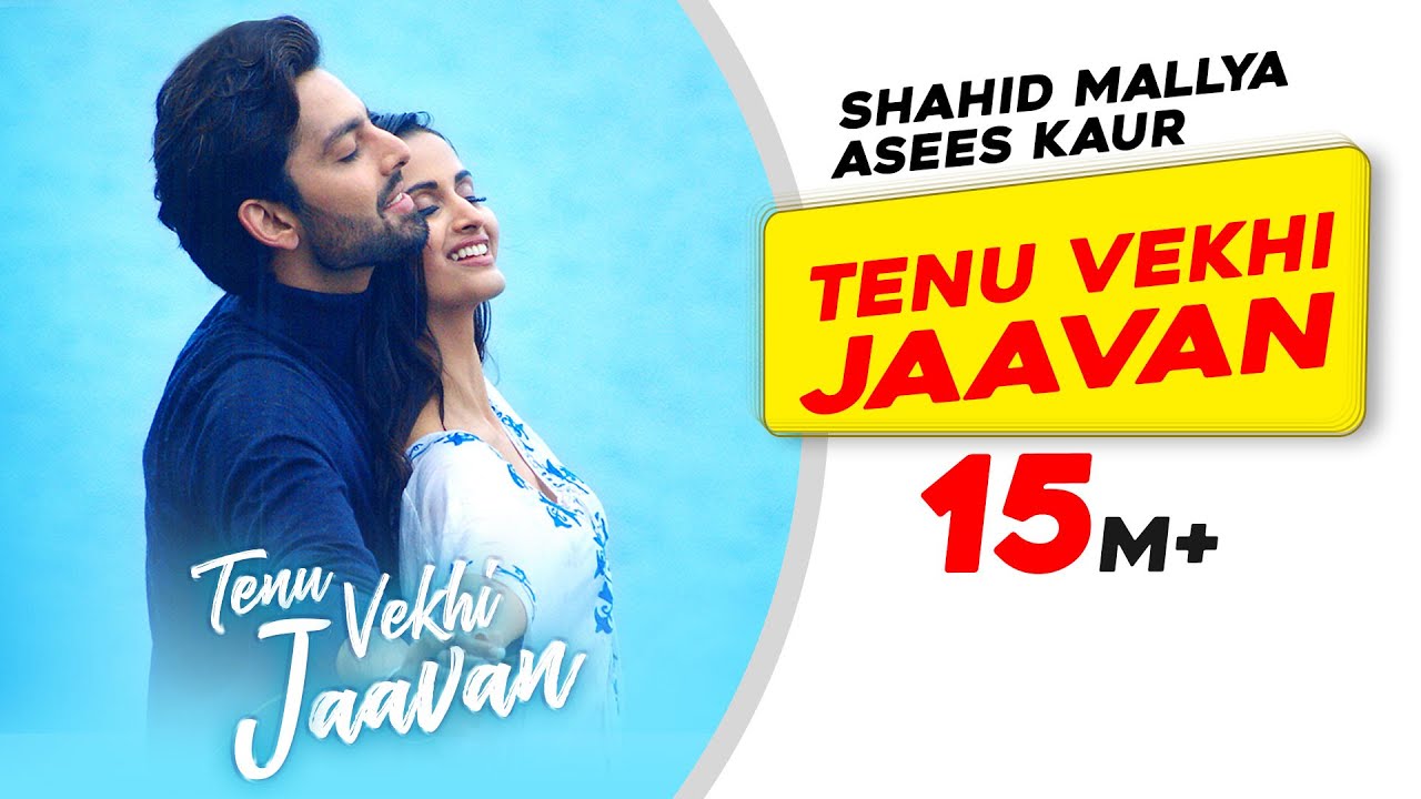 Tenu Vekhi Javaan Lyrics - Shahid Mallya Tenu Vekhi Javaan Lyrics - Shahid Mallya
