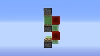 Minecraft Redstone Creation : Automatic Upwards Flying Machine (Compact,Fast)