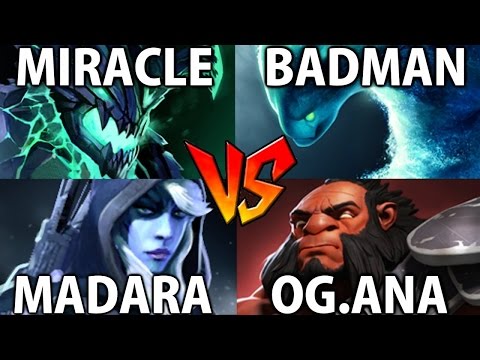 Miracle- Madara vs Badman Ana Waga Sonneiko [Dota2] World War