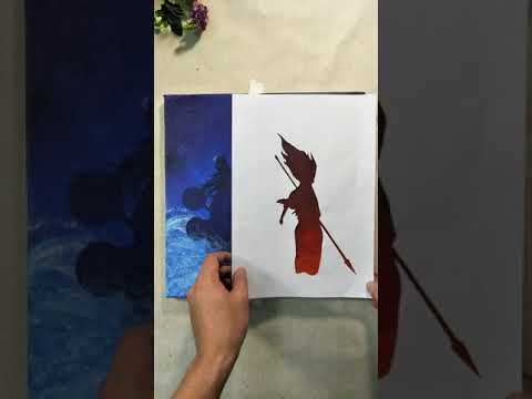 WOW AMAZING PAINTING ART #DRAW#DIY#TIKTOK#PAINTING#SHORTS#EP131