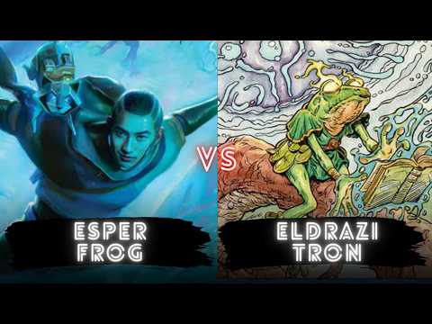 Modern MTG: Esper Frog vs Eldrazi Tron | Magic: The Gathering Gameplay