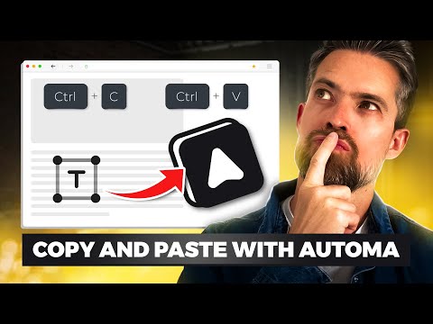 Discover how to extract data (Copy & Paste) with Automa Extension - Tutorial