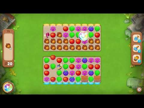Gardenscapes - Level 75 Gameplay | Candy Girl