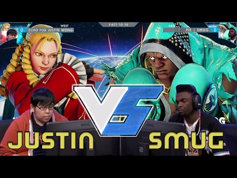 Street Fighter 5 - Smug vs Justin Wong【FT10】