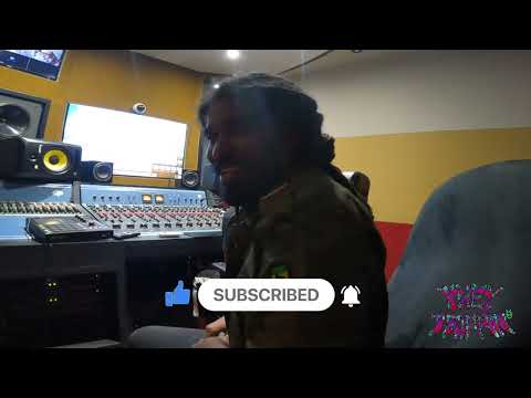 Bulby York And Koulie in the Studio #mama #culture #rastafari #koulie #theytrippin #music #bulby