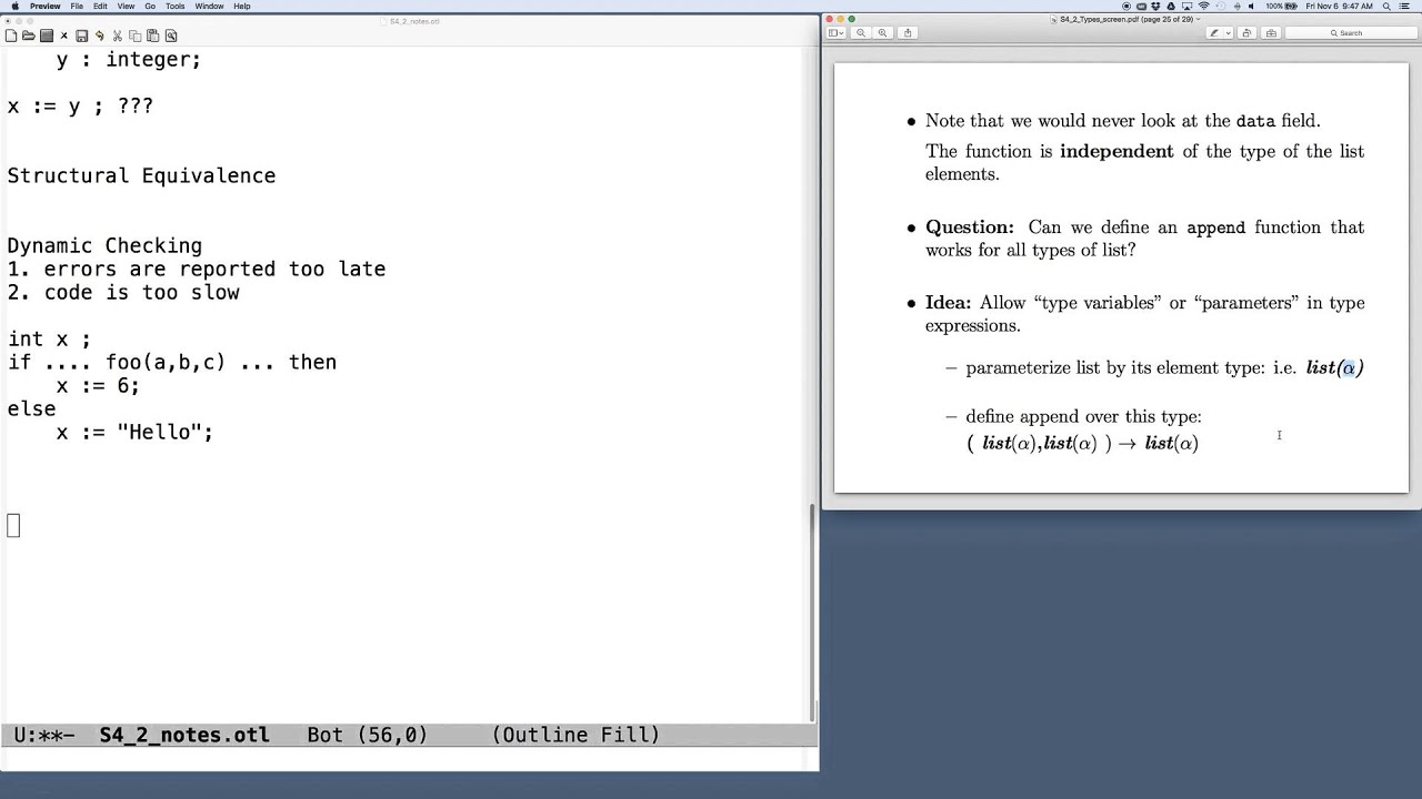 V 25 Parametric Polymorphism
