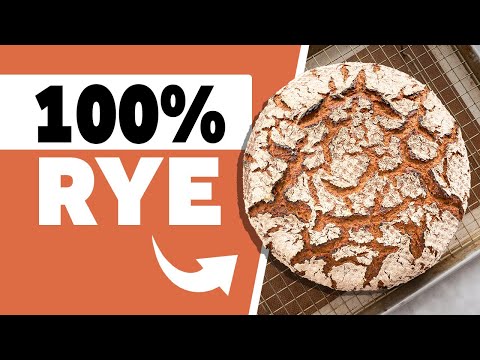 How to Make 100% Rye Sourdough Step by Step Guide