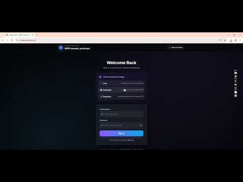 ConsenTide: GDPR Consent Dynamic Ledger — ZK, Immutable Audit, One Click Revoke