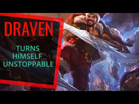 DRAVEN TURNS HIMSELF UNSTOPPABLE!!! •DIAMOND ELO• Best Draven World - Vincent´s Draven