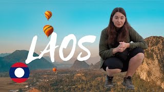 LAOS TRAVEL VLOG - EXPLORING VANG VIENG